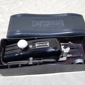 VINTAGE INLÄNDISCHER BUTTONHOLER W654321N MIT HÜLLE - NÄHMASCHINE ZUBEHÖR - Bild 1 von 18