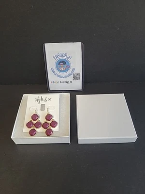 Pendientes colgantes de piedra araña Style & Co EN REGALO 🎁  Foto 1 de 4