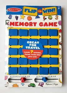 Melissa & Doug Memory-Spiel "Flip to Win Holzspiele" - Bild 1 von 2