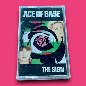 Ace of Base Cassette Tape The Sign Music Album Vintage 90s 1993 Swedish Band - Picture 1 of 5