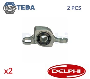 TD1709W CONTROL ARM WISHBONE BUSH FRONT LOWER REAR DELPHI 2PCS NEW - Picture 1 of 5