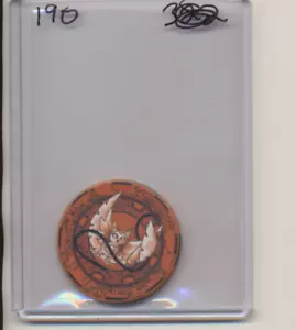 Ficha de póker de tinta roja MetaZoo Kickstarter WPT "Bounty" - Imagen 1 de 2