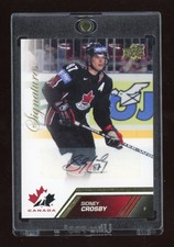 2013-14 Upper Deck Team Canada Autographs #186 Sidney Crosby