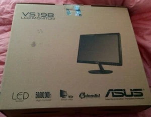 ASUS 19" LED Widescreen 1440 x 900 VS198D-P - Picture 1 of 8