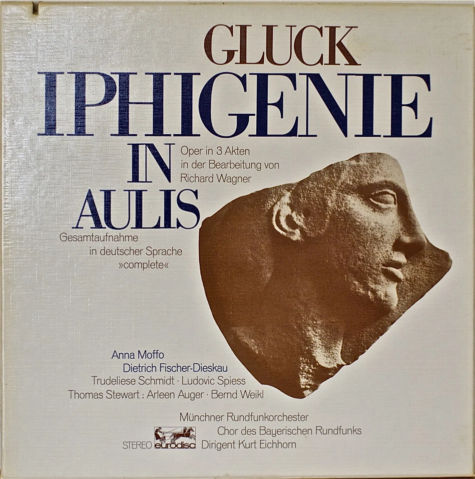 GLUCK: Iphegenie in Aulis-M1972 3LP BOX GERMAN IMP ANNA MOFFO/FISCHER-DIESKAU - Image 1 of 1
