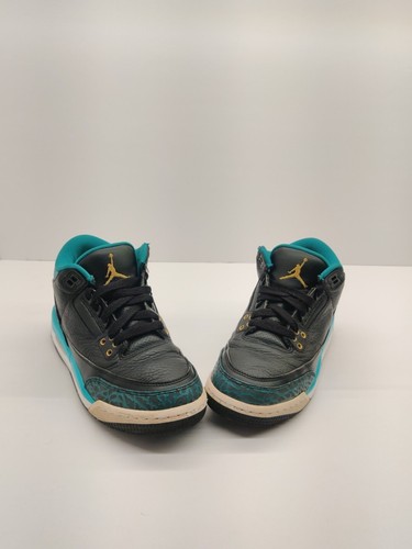 Jordan 3 Rio Retro GS Youth taglia 4 5 nero acqua scarpe sneakers 441140 018
