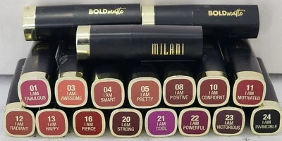 Milani Bold Color Statement Matte Lipstick YOU CHOOSE - Image 1 of 3
