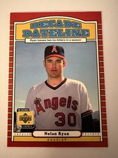 2001 Upper Deck Decade 1970s #120 Nolan Ryan Decade Dateline California Angels