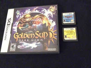 Dragon Quest IX Sentinels Golden Sun Dark FF Chocobo Tales Nintendo DS Game Lot - Picture 1 of 4