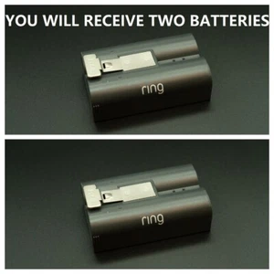2x Genuine Rechargeable Battery V4 Ring Video DoorBell 2, 3 4 Quick Release Nice - Picture 1 of 7