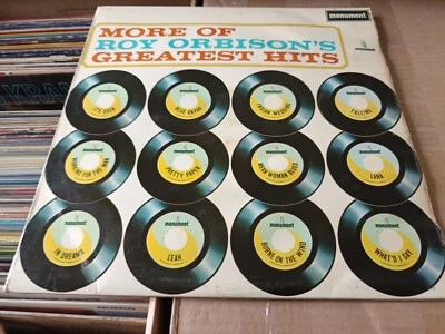 LP Album - More Of Roy Orbison's Greatest Hits  UK 1968 VG+/VG+ - Photo 1/4