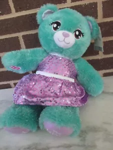 Build a Bear Disney Sirenita 2023 ARIEL 16" - Vestido Lentejuelas Flor Púrpura - Imagen 1 de 6