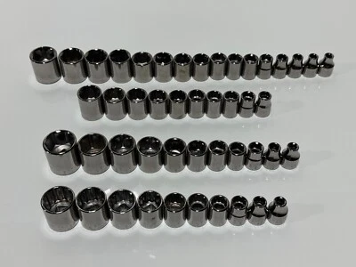 NEW Craftsman USA G 47pc Shallow 3/8” Drive Socket Set, (21) SAE & (26) Metric - Image 1 of 4