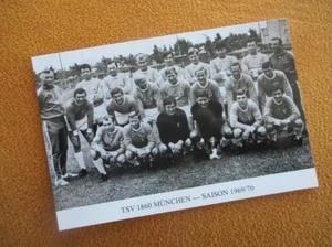 1969/70 --- TSV 1860 München --- Mannschaftskarte --- Bundesliga - Bild 1 von 1