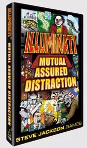 Mutual Assured Distraction Expansion Illuminati 1st Ed Card Game Steve Jackson - Picture 1 of 1