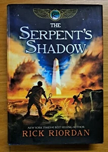 Rick Riordan ... THE SERPENT'S SHADOW - 1st USA edition hardcover 2012 - Picture 1 of 10