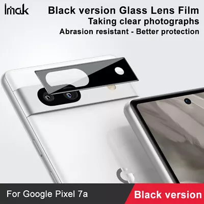 imak For Google Pixel 7a, Camera Lens Cap + Lens Film Protector Black Version - Image 1 of 4