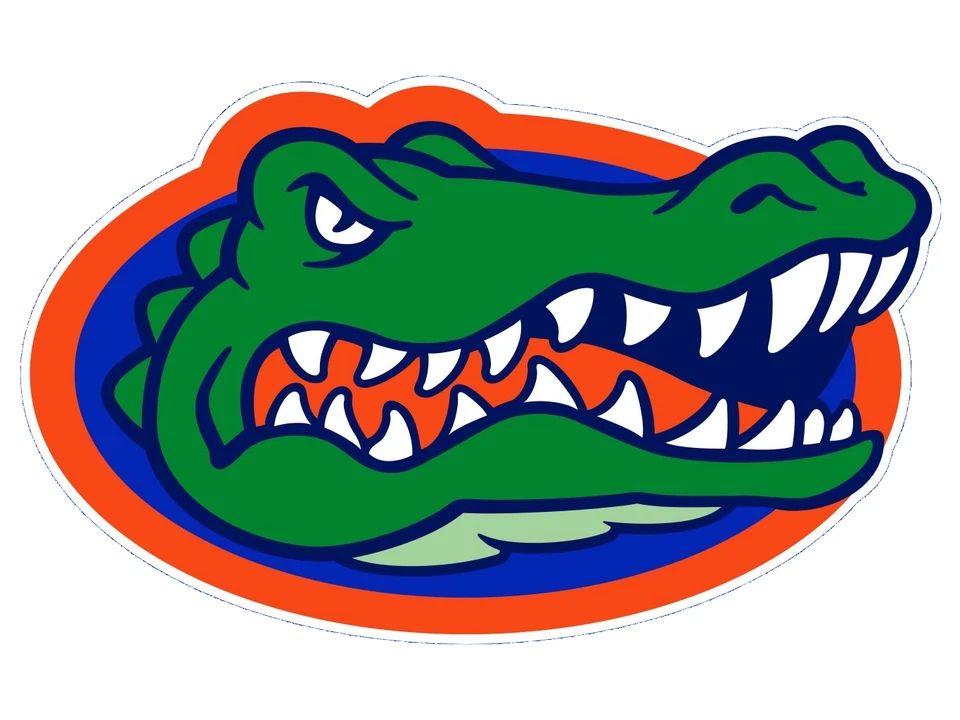 University of Florida Gators sticker logo NCAA weatherproof bumper vinyl decal - Image 1 of 1