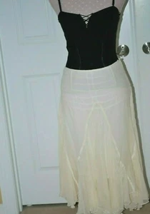 Marianne S Skirt Long Maxi Fit Flare Lined - Picture 1 of 9