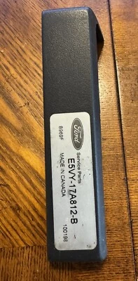 1985-89 Lincoln Town Car NOS Bumper Pad-Driver Front Bumper-Gray E5VY-17A812-B - Image 1 of 4