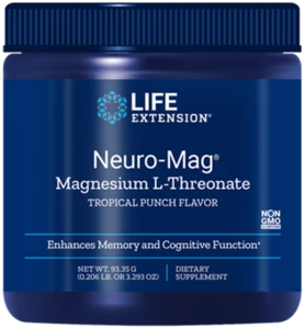 FOUR PACK SALE Life Extension Neuro Mag Magnesium L Threonate PowderTAKE OFF $25 - Picture 1 of 2
