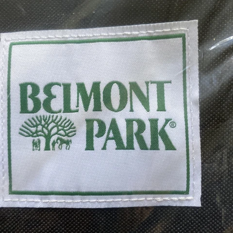 N BELMONT PARK STAKES HORSE RACING DUFFLE BAG NYRA 6-17-202 Cover