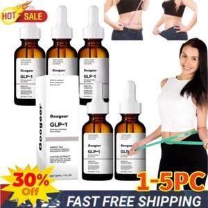 GLP-1 Pérdida de Peso Quemador de Grasa Gotas Suplemento Dietético Gotas Adelgazantes 30 ml 1-5 PACK - Imagen 1 de 17