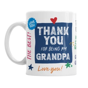Grandpa Gift Mug Present Keepsake I Love Novelty Cup For Birthday Christmas Xmas - Picture 1 of 6