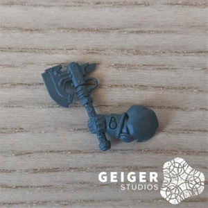 Warhammer 40K Leagues of Votann Bits | Hearthkyn Warriors | Plasma Axe Bitz - Picture 1 of 1