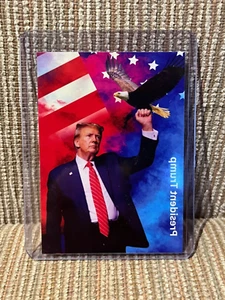 Tarjeta Coleccionable Donald Trump Novedad 2024 Elección Presidente - Imagen 1 de 2