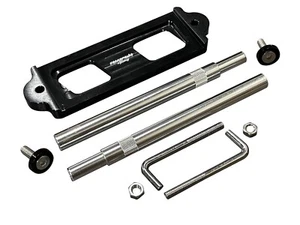 Battery Tie Hold Down Rod Tray Hooks For K Tuned Honda Acura Civic 88-01 DC2 Si  - Picture 1 of 12