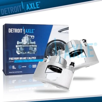 Pair Front Brake Calipers for Chevy GMC Tahoe Yukon K1500 K2500 Suburban K3500 - Image 1 of 4