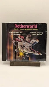 CD - NETHERWORLD Soundtrack - DAVID BRYAN, EDGAR WINTER 1991 Full Moon RARE - Picture 1 of 2