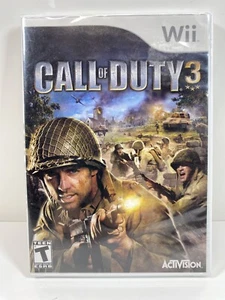 **NEW** Call of Duty 3 (Nintendo Wii, 2006) Brand New Factory Sealed - Picture 1 of 6