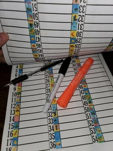 50 Note RAFFLE Notebook 25 pages Loteria Libreta De Lotería Mexicana Para Rifas - Picture 1 of 6