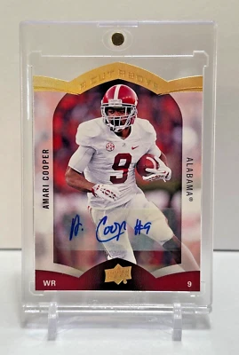 Amari Cooper A Cut Above Die-Cut Rookie Card Auto Autograph SP 2015 Upper Deck Foto 1 de 2
