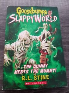 Goosebumps Slappy World The Dummy Meets The Mummy! Book RL Stine