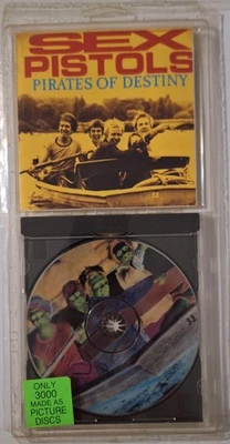 Sex Pistols - Pirates of Destiny (1989 ltd. ed. Picture Disc CD) IN BLISTER PACK Foto 1 de 3