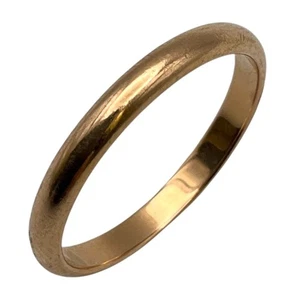 Fede nuziale Cartier oro rosa K18PG usata - Foto 1 di 5