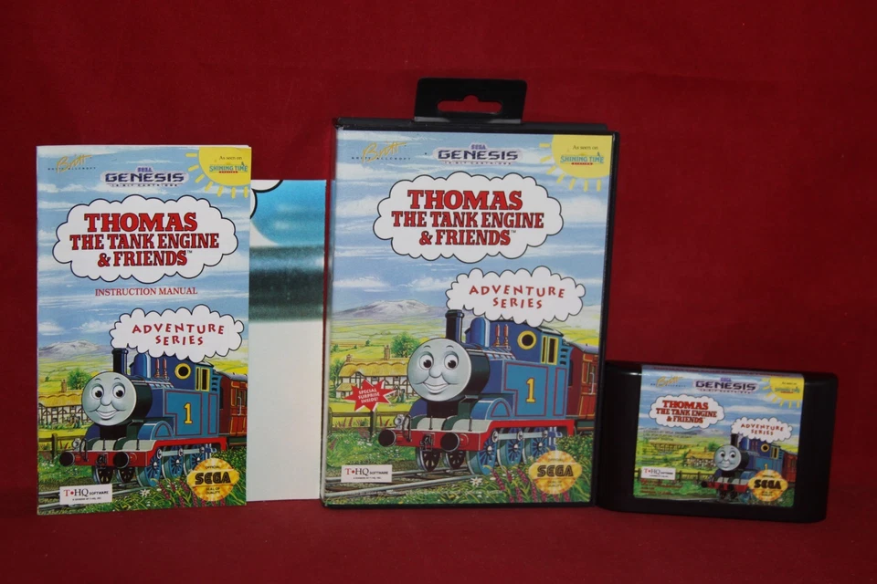 Thomas The Tank Engine & Friends (Sega Genesis) Authentic Game, CIB Complete - Image 1 of 4