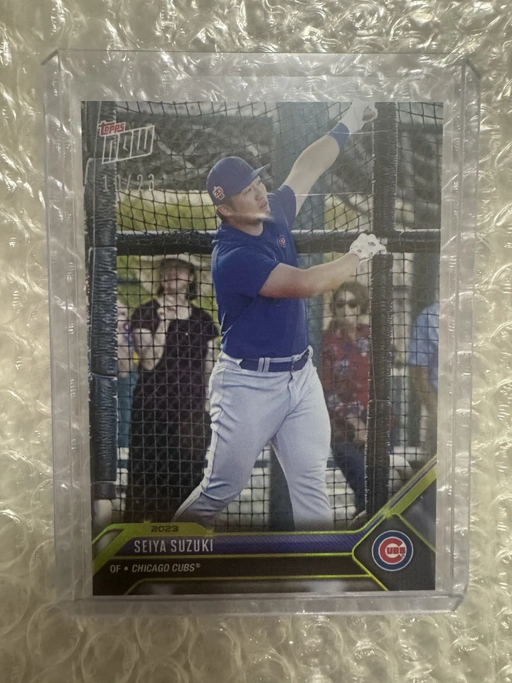 2023 Topps Now Road To Opening Day Seiya Suzuki 10/23 - Image 1 of 3