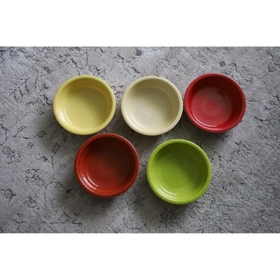Fiesta HLC 美国五颜六色的谷物碗 5 件套复古厨具 — 第 1/4 张图片