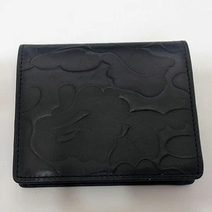 USED A BATHING APE BLACK COIN CASE VERYGOOD M-1117E - Picture 1 of 4