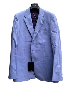 Blazer di lino Paul Smith Byard - taglia 40/50 - lilla/viola - raro, esclusivo - Foto 1 di 7