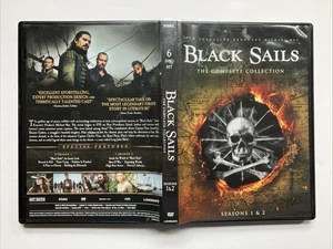 Black Sails: the Complete Collection (DVD) 6-Disc Set - Seasons 1 & 2 - Imagen 1 de 5