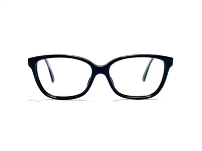 Gafas cuadradas Gucci negras brillantes templos plateados Italia GG3724 Y6C 53 15 14 Foto 1 de 4