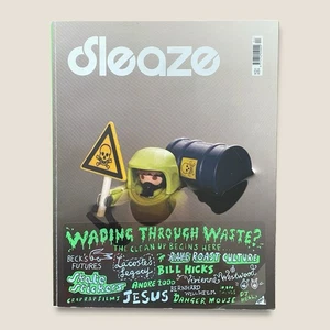 Lacoste Sleaze Magazine VTG 2004 Fashion Art Music Skate Stickers Sleazenation - Picture 1 of 24