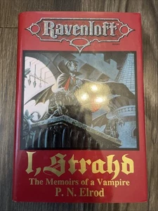 I STRAHD The Memoirs of a Vampire by P.N. ELROD Ravenloft FIRST EDITION - Foto 1 di 3