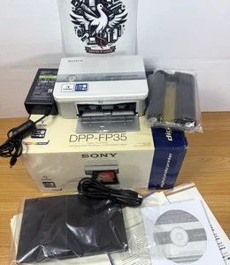 Imprimante photo Sony DPP-FP35 Complète En Boîte Fonctionnelle Digital Printer - Foto 1 di 7