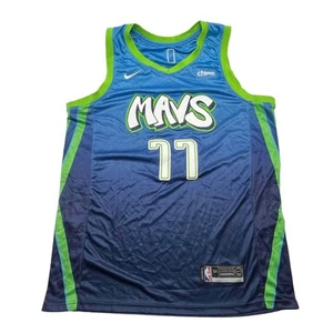 CAMISETA SWINGMAN DALLAS MAVS COSIDA DONČIĆ EDICIÓN CITY 19-20 parche carillón 54 XL - Imagen 1 de 7